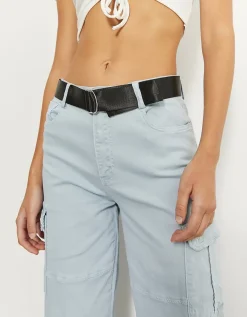 Pantalon Cargo Jambe Large à Ceinture^Tally Weijl Hot