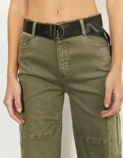Pantalon Cargo Jambe Large à Ceinture^Tally Weijl New