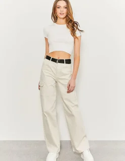 Pantalon Cargo Large à Ceinture^Tally Weijl Clearance