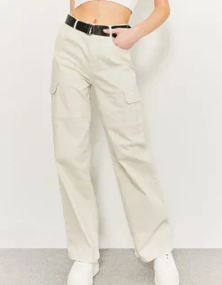 Pantalon Cargo Large à Ceinture^Tally Weijl Clearance