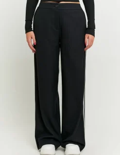Pantalon de Tailleur Wide Leg avec Bandes Latérales^Tally Weijl Online