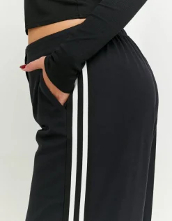 Pantalon de Tailleur Wide Leg avec Bandes Latérales^Tally Weijl Online