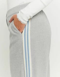 Pantalon de Tailleur Wide Leg avec Bandes Latérales^Tally Weijl Clearance