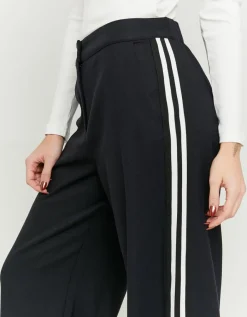 Pantalon de Tailleur Wide Leg avec Bandes Latérales^Tally Weijl Online