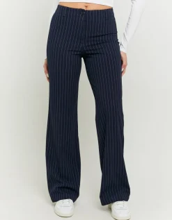 Pantalon Droit Rayé Taille Mi-Haute^Tally Weijl Fashion