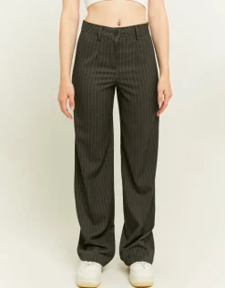 Pantalon Habillé Droit à Rayures Fines^Tally Weijl Hot