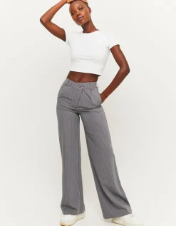 Pantalon Jambe Large à Rayures^Tally Weijl New