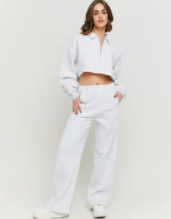 Pantalon Jogging Clair à Jambes Larges^Tally Weijl Clearance