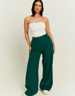 Pantalon Wide Leg Toucher Lin^Tally Weijl Clearance