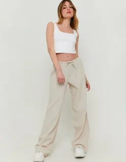 Pantalon Wide Leg en Lin^Tally Weijl Online
