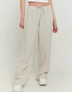 Pantalon Wide Leg en Lin^Tally Weijl Online