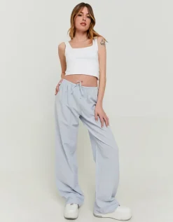 Pantalon Wide Leg Clair en Lin^Tally Weijl New