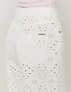 Pantalon Wide Leg Taille Haute avec Broderie^Tally Weijl Discount