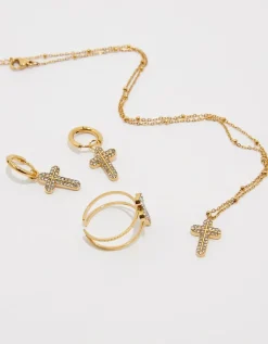 Parure Boucles d'Oreilles, Collier et Bague^Tally Weijl Sale