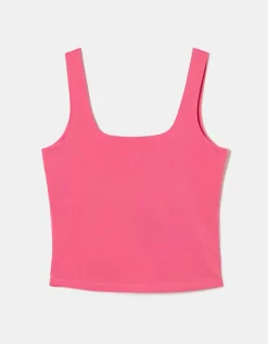 Pink Fitted Tank Top^Tally Weijl Hot