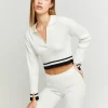 Pull Rayé en Maille avec Col Polo^Tally Weijl Online