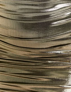 Robe Courte Ajustée Look Métallique^Tally Weijl Sale