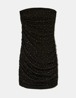 Robe Courte Ajustée e avec Strass^Tally Weijl Online