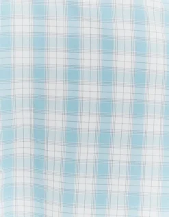 Robe Courte Bleue Imprimé Vichy^Tally Weijl New
