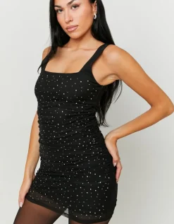Robe Courte e en Mesh avec Strass^Tally Weijl Clearance