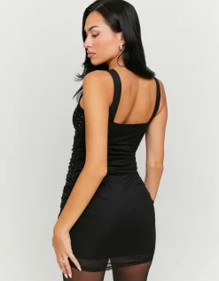 Robe Courte e en Mesh avec Strass^Tally Weijl Clearance