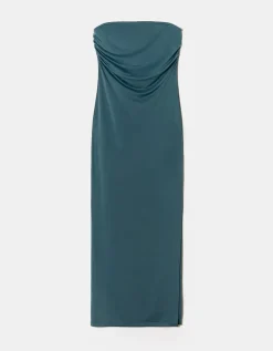 Robe Longue e Moulante sans Bretelle^Tally Weijl Hot