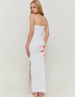 Robe Longue Moulante à Motif Floral^Tally Weijl Best