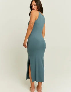Robe Midi e Basique avec Fente Latérale^Tally Weijl Best