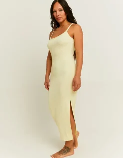 Robe Midi Basique avec Fente Latérale^Tally Weijl Outlet