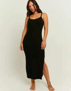 Robe Midi e Basique avec Fente Latérale^Tally Weijl New