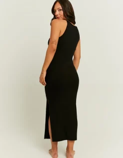 Robe Midi e Basique avec Fente Latérale^Tally Weijl New
