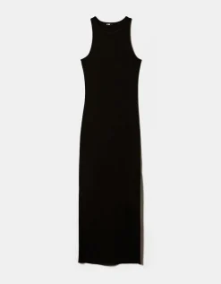 Robe Midi e Basique avec Fente Latérale^Tally Weijl Fashion