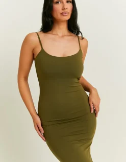 Robe Midi e Basique avec Fente à l'Avant^Tally Weijl New