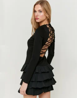 Robe e Courte à Volants^Tally Weijl Clearance