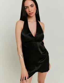 Robe e en Satin à Nouer dans le Dos^Tally Weijl Online