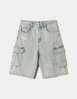 Short Bermuda Cargo Taille Haute^Tally Weijl Outlet