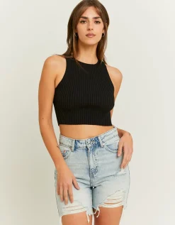 Short Bermuda Destroy Taille Haute^Tally Weijl Sale