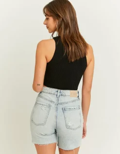 Short Bermuda Destroy Taille Haute^Tally Weijl Sale