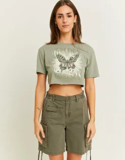 Short Cargo Brun Taille Mi-Haute^Tally Weijl Clearance