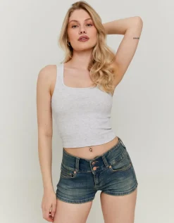 Short en Denim à Taille Basse^Tally Weijl Fashion