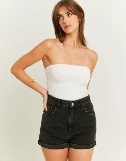 Short en Jean Mom Taille Haute^Tally Weijl Hot