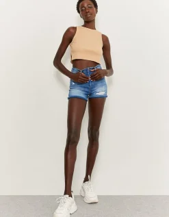 Short en Jean Push-up Skinny Taille Haute^Tally Weijl Online