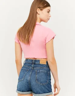 Short Mom en Jean Déchiré Taille Haute^Tally Weijl Clearance