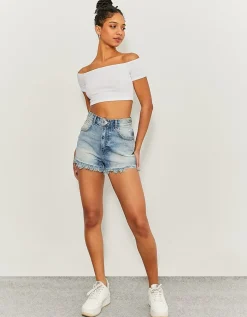 Short Mom en Jean Destroy Taille Haute^Tally Weijl Outlet