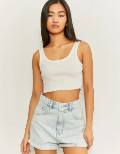 Short Mom en Jean Destroy Taille Haute^Tally Weijl Best
