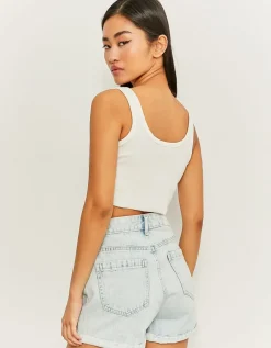 Short Mom en Jean Destroy Taille Haute^Tally Weijl Best