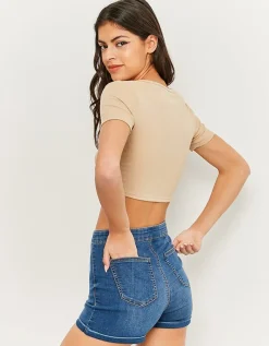 Short Skinny en Jean Taille Haute^Tally Weijl Outlet