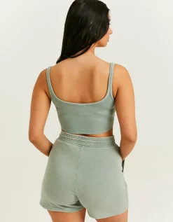 Short Sporty Khaki Imprimé^Tally Weijl Fashion