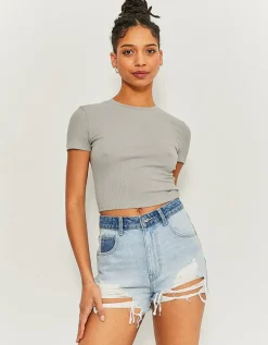 Short Taille Haute Destroy Mom^Tally Weijl New