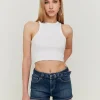 Short Taille Haute en Micro-Denim^Tally Weijl Best